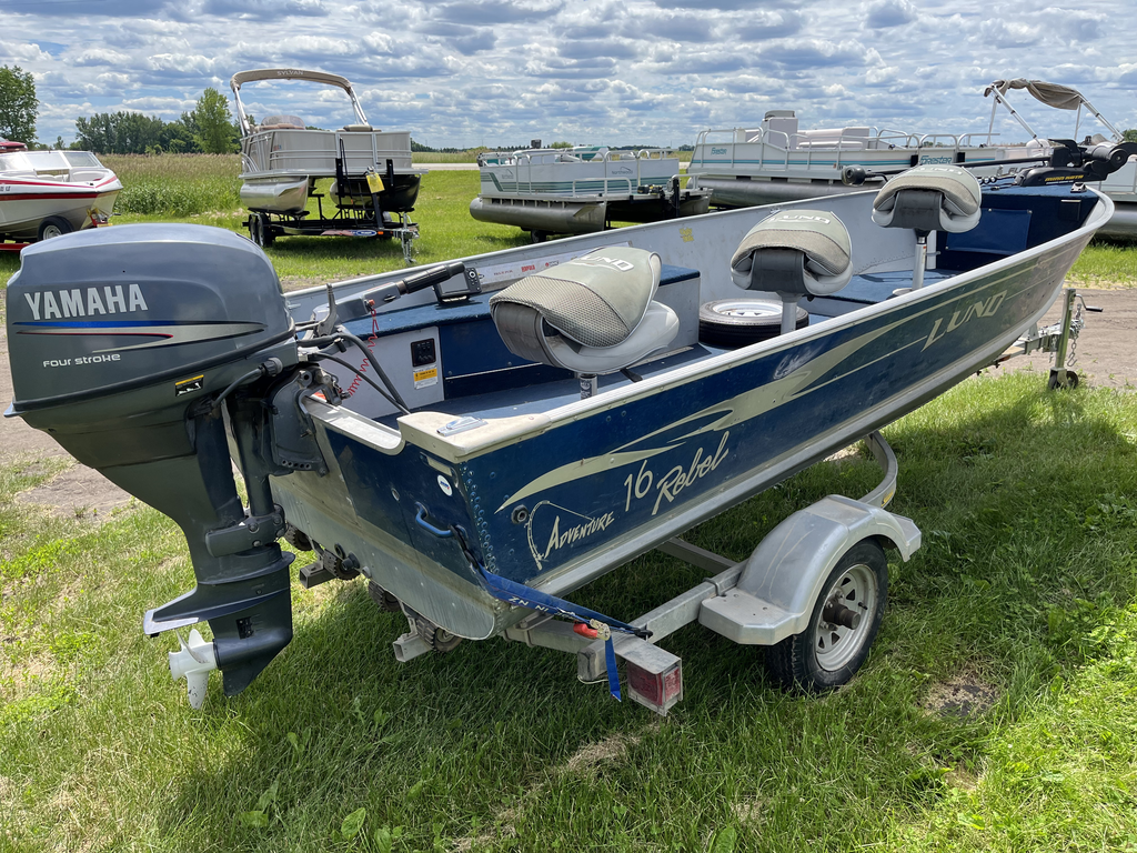 2003 Lund Rebel 16' Fishing Boat - $4,900