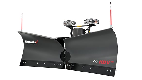 9′ 6″ 9600 Mild Steel HDV V-Plow
