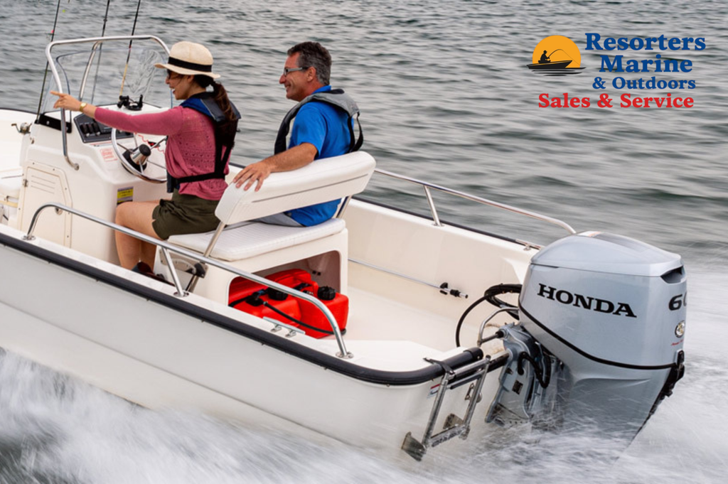 Honda 60 HP BF60A1LRT FourStroke Outboard Motor