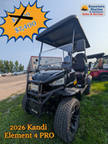 2026 Kandi Element 4 PRO Electric Golf Cart – Tournament Featured Special ($500 OFF)