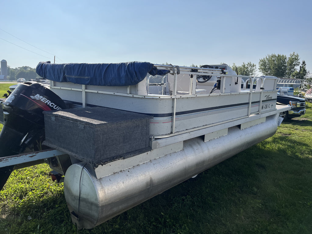 1996 Weeres 18' Pontoon Boat – 40 HP Mercury 2-Stroke Outboard (No Trailer)