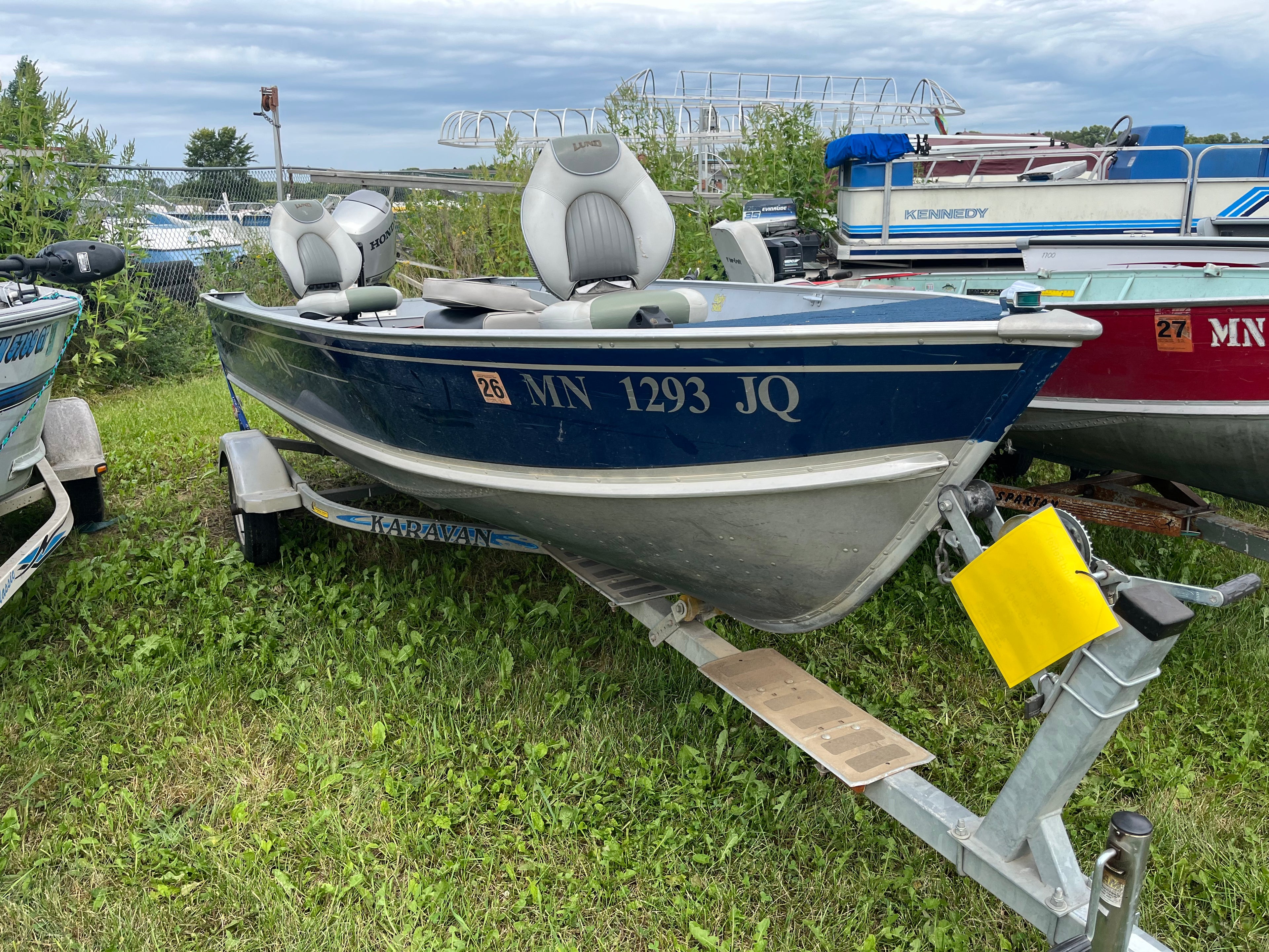2003 Lund Rebel 16' Fishing Boat - $5,900