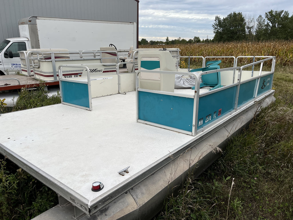 1987 19' Pontoon Boat (Boat Only) – $500