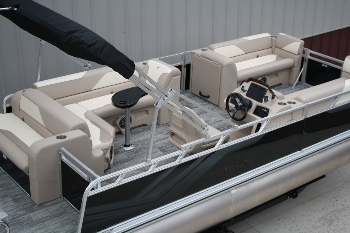 21 ft. Tahoe Sport CRB Tritoon, Mercury 150 HP 4-Stroke, Dual-Axle Trailer, $48,900