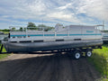 1994 Forester 20' Pontoon with 2003 Evinrude 40HP – New Dual Axle Trailer