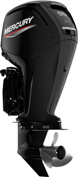Mercury 90 HP ELPT Command Thrust FourStroke Outboard Motor
