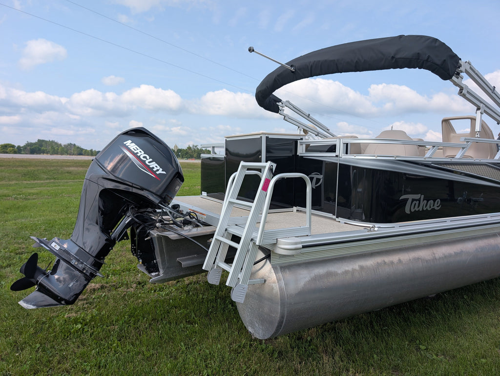 2022 Tahoe Sport Cruise SP 2080 RF Pontoon w/ 60HP Mercury Command Thrust 4-Stroke & Trophy Trailer