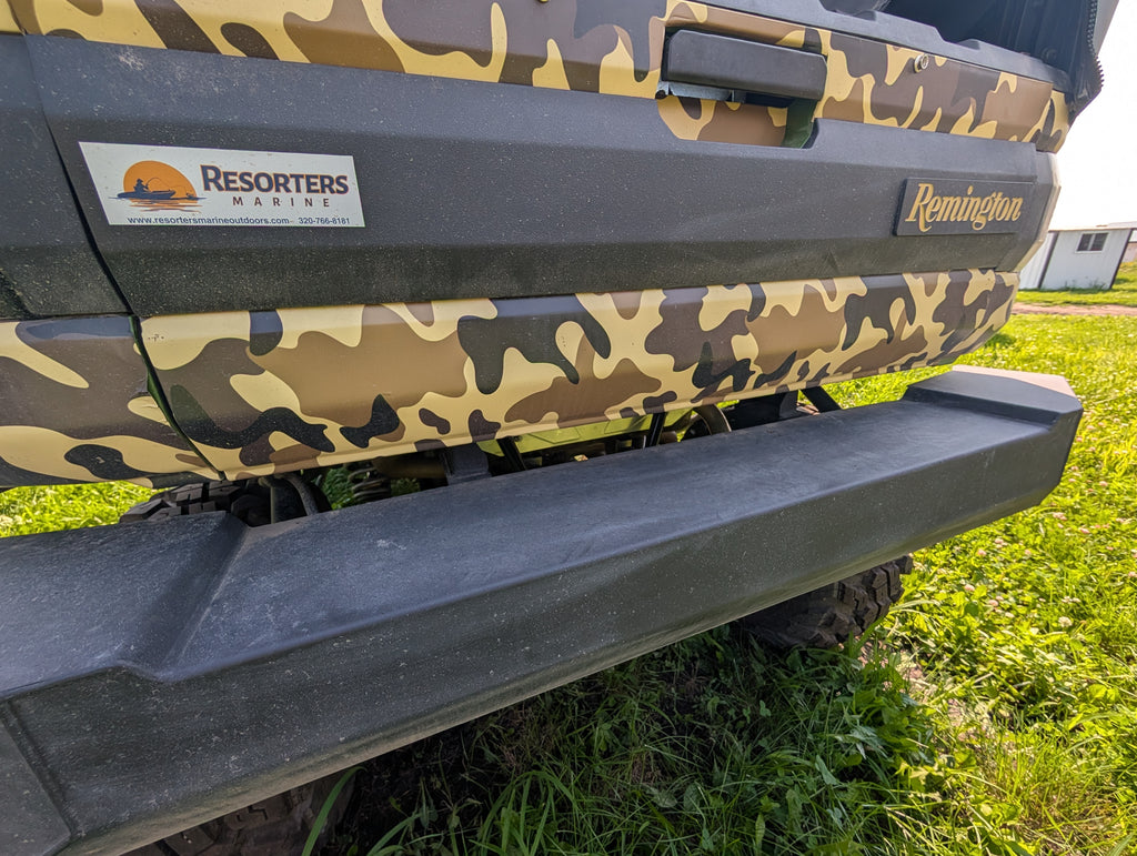2025 Hisun Remington Pursuit 750 4x4 UTV – Full Enclosed Cab, Soft Bed Enclosure & Custom Diamond Seating – $15,900
