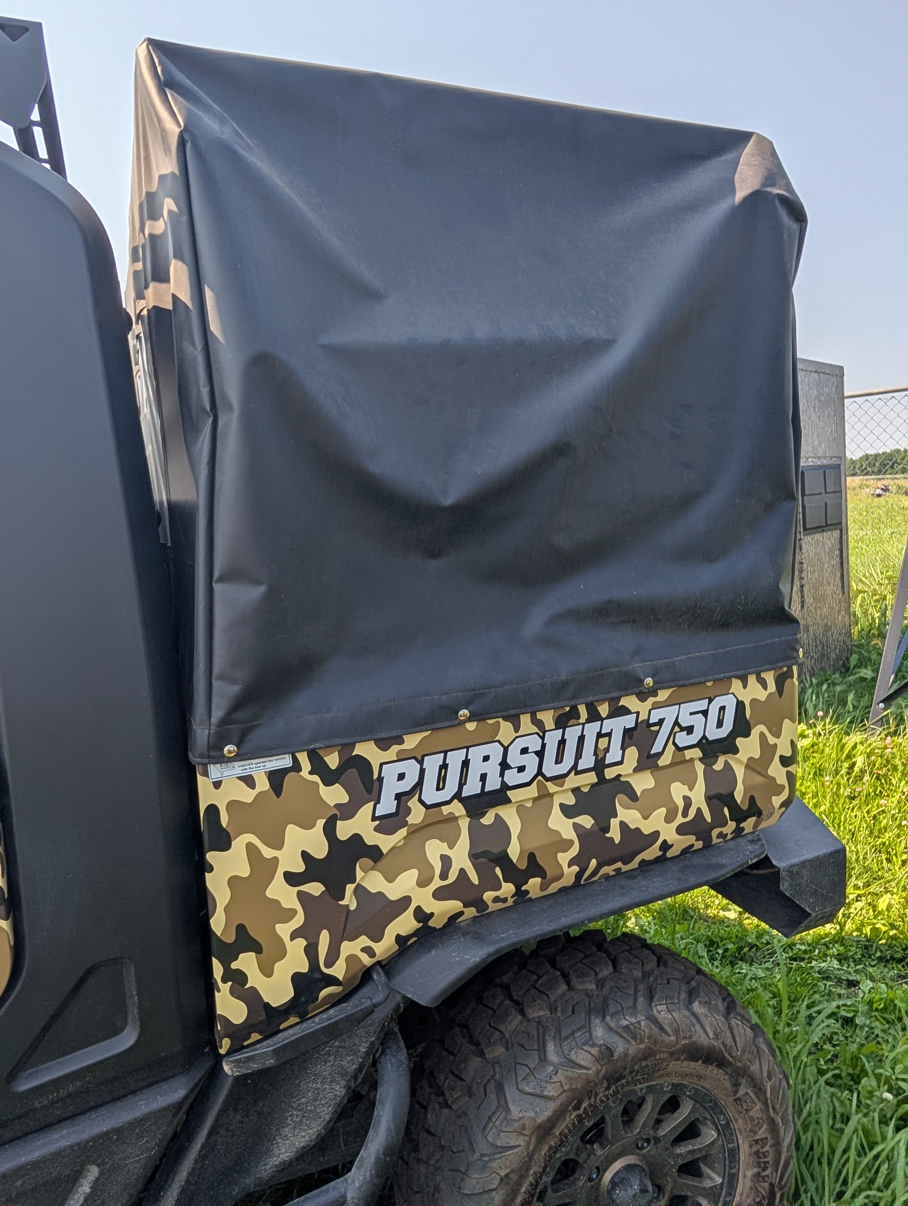 2025 Hisun Remington Pursuit 750 4x4 UTV – Full Enclosed Cab, Soft Bed Enclosure & Custom Diamond Seating – $15,900
