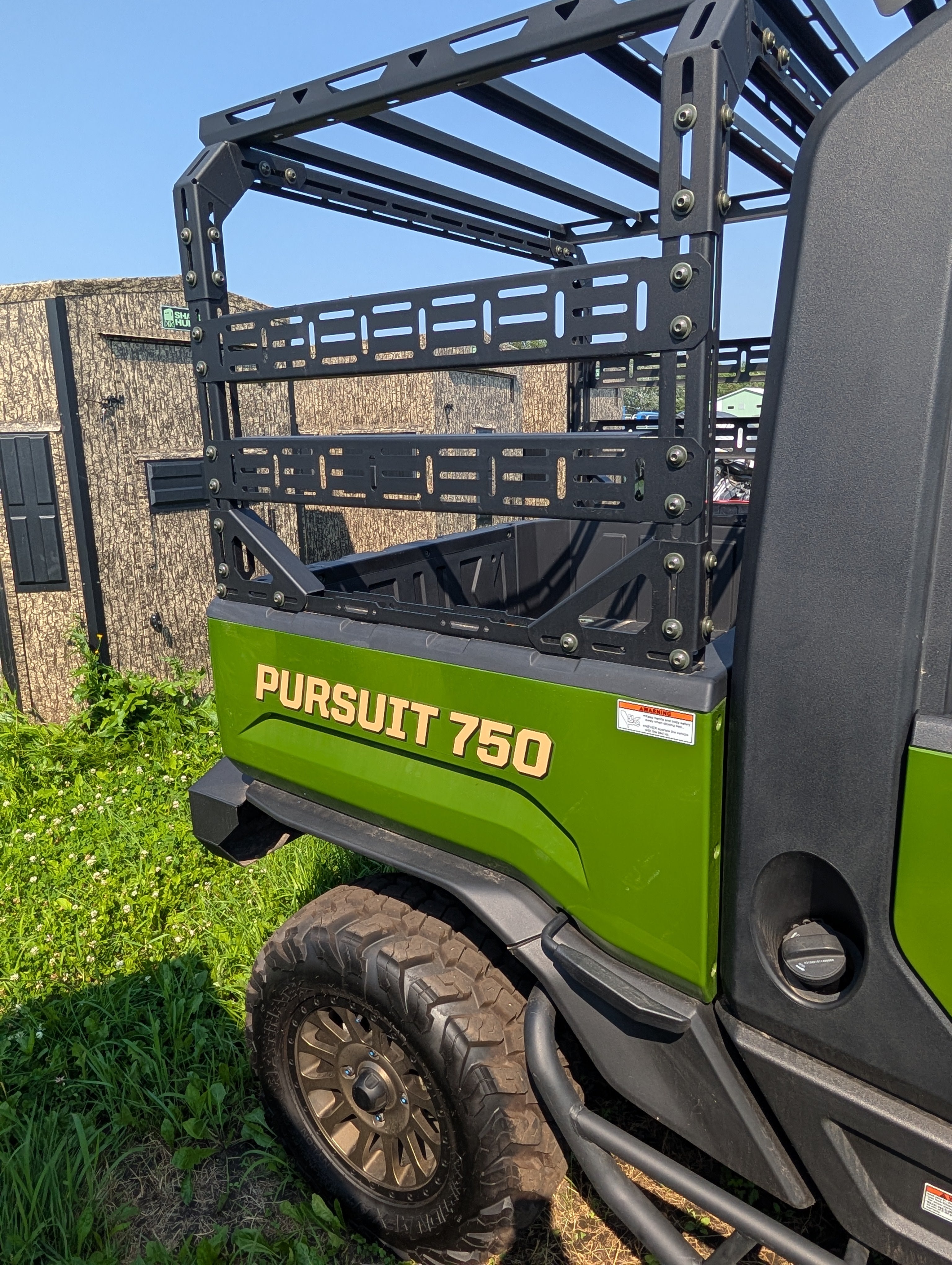 2025 Hisun Remington 750 4x4 UTV – Tactical Green, Full Cab Enclosure, Free Plow Included