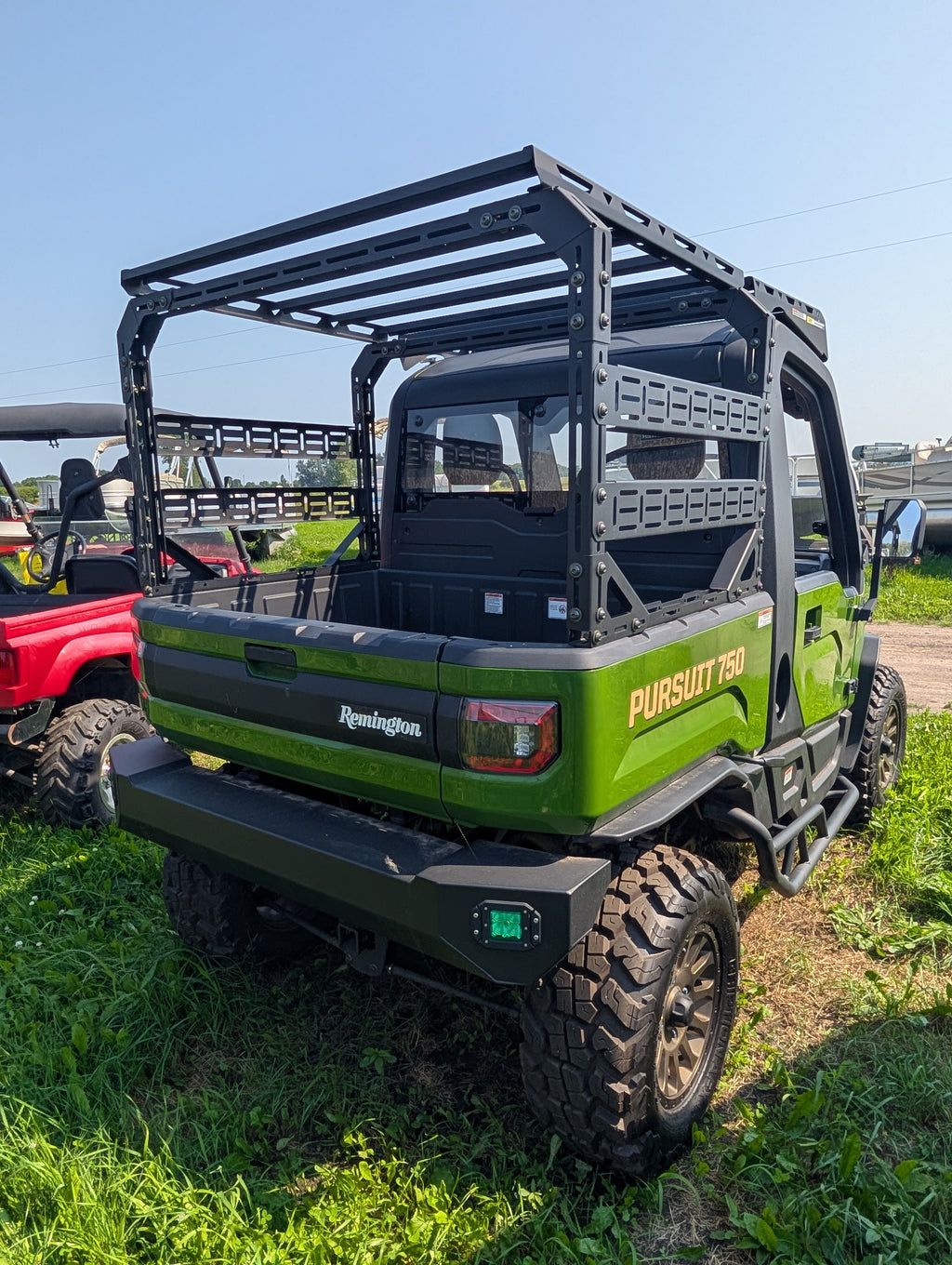 2025 Hisun Remington 750 4x4 UTV – Tactical Green, Full Cab Enclosure, Free Plow Included