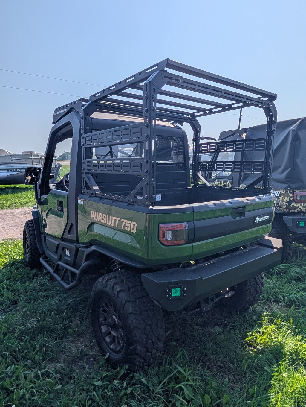 2025 Hisun Remington 750 4x4 UTV – Tactical Green, Full Cab Enclosure, Free Plow Included