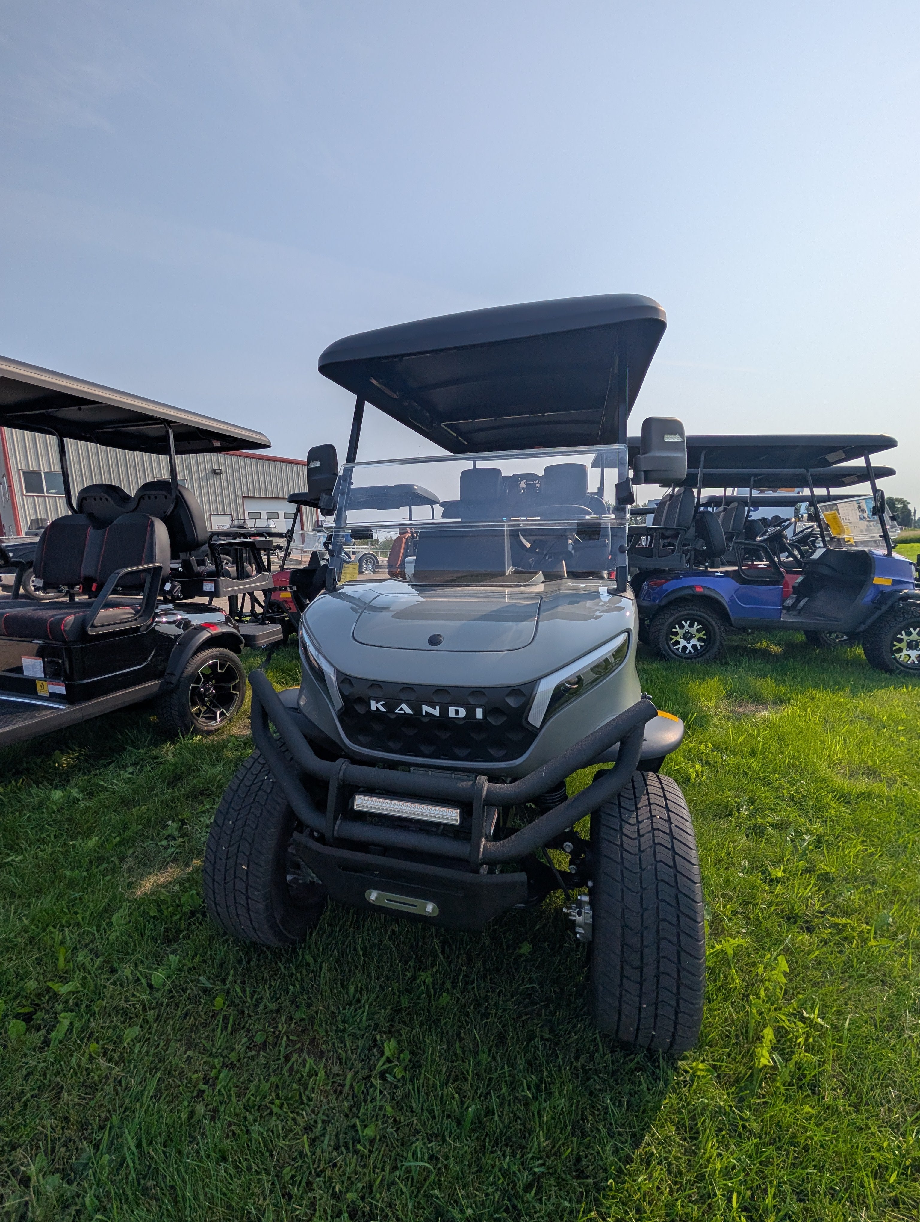 2026 Kandi Kruiser 4 PRO Electric Golf Cart – Battleship Grey – Tournament Featured Special ($500 OFF)
