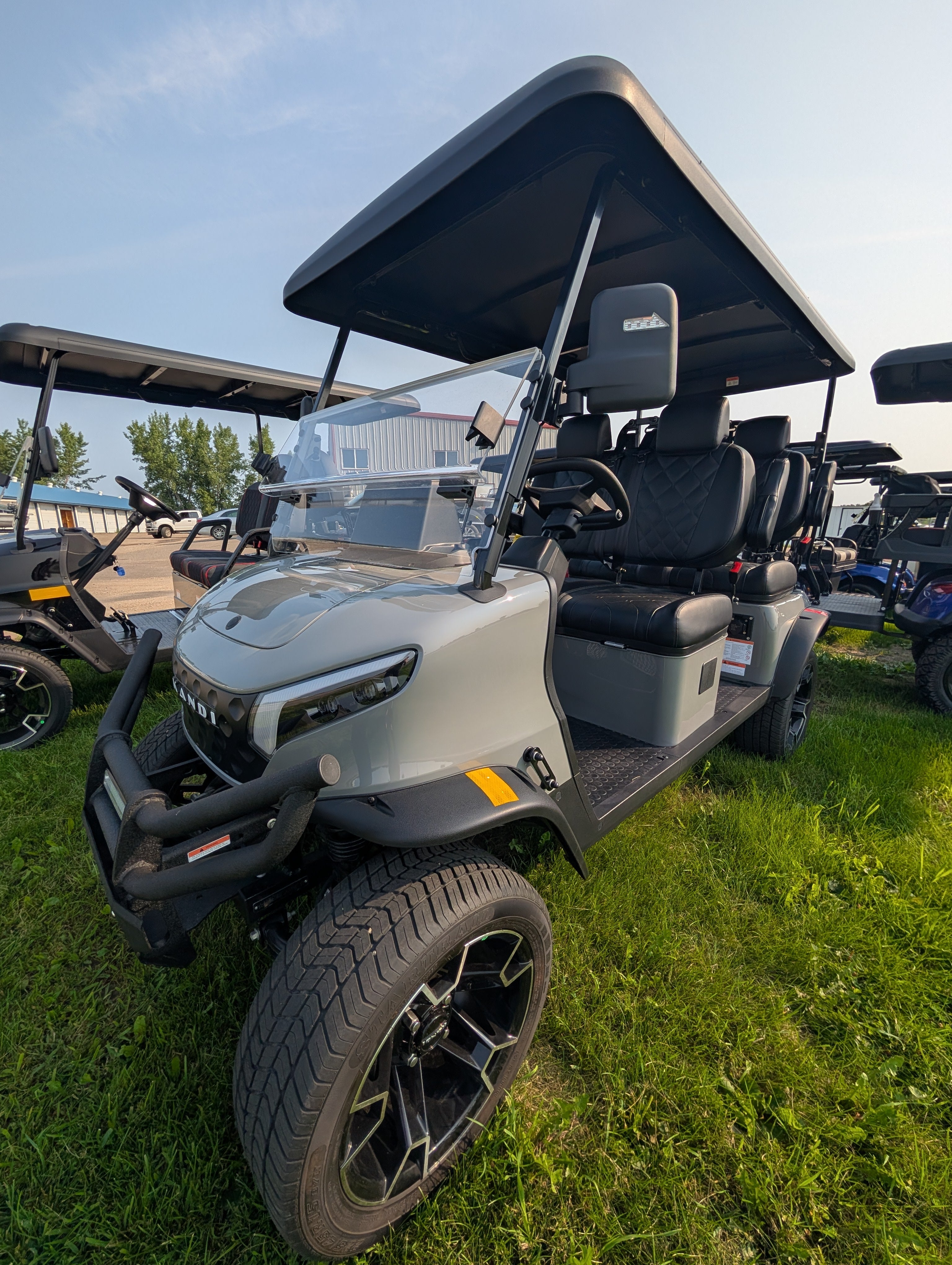 2026 Kandi Kruiser 4 PRO Electric Golf Cart – Battleship Grey – Tournament Featured Special ($500 OFF)