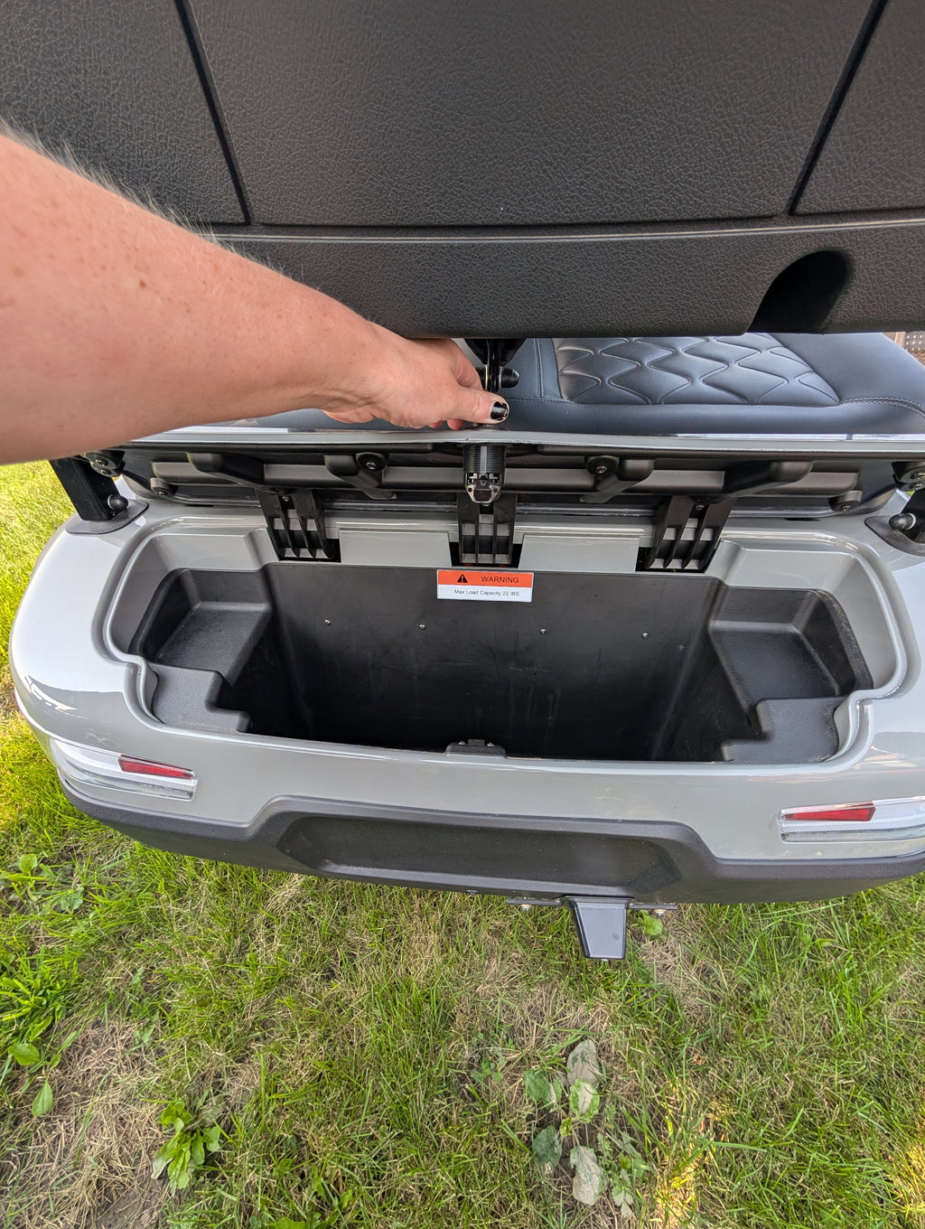 2026 Kandi Kruiser 4 PRO Electric Golf Cart – Battleship Grey – Tournament Featured Special ($500 OFF)