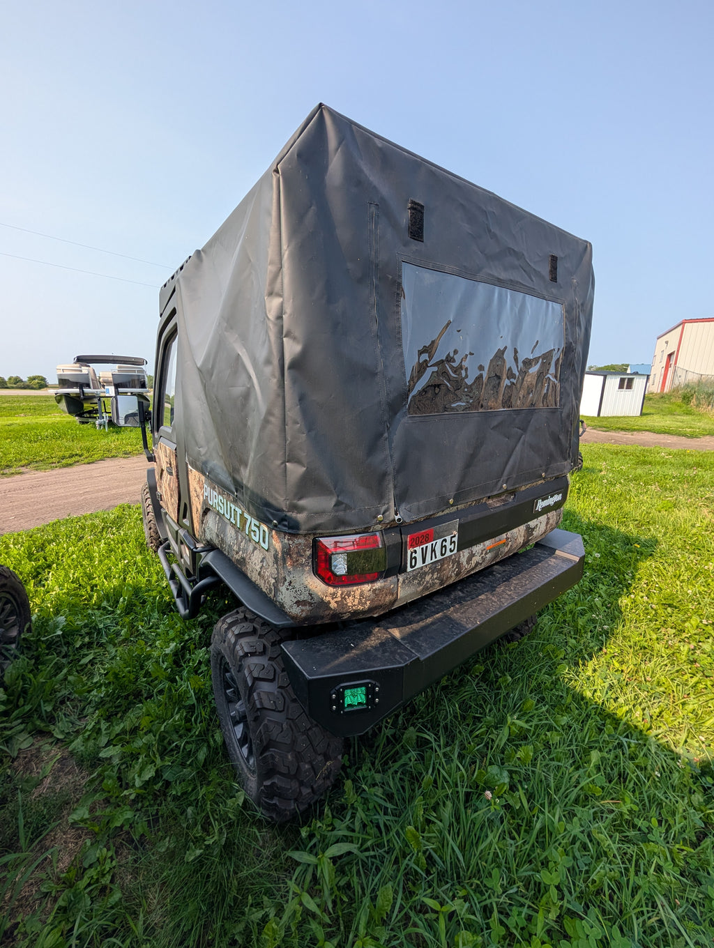 2025 Hisun Remington Pursuit 750 4x4 UTV – Timber Camo, Enclosed Cab, Soft Bed Topper & 3,500 lb Winch – $15,900