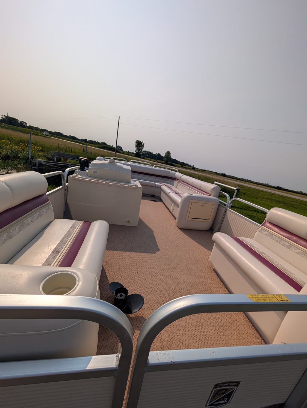 1997 Premier 20' SunSation Pontoon w/ 1997 Mercury 90HP 2-Stroke Outboard (One Owner!)