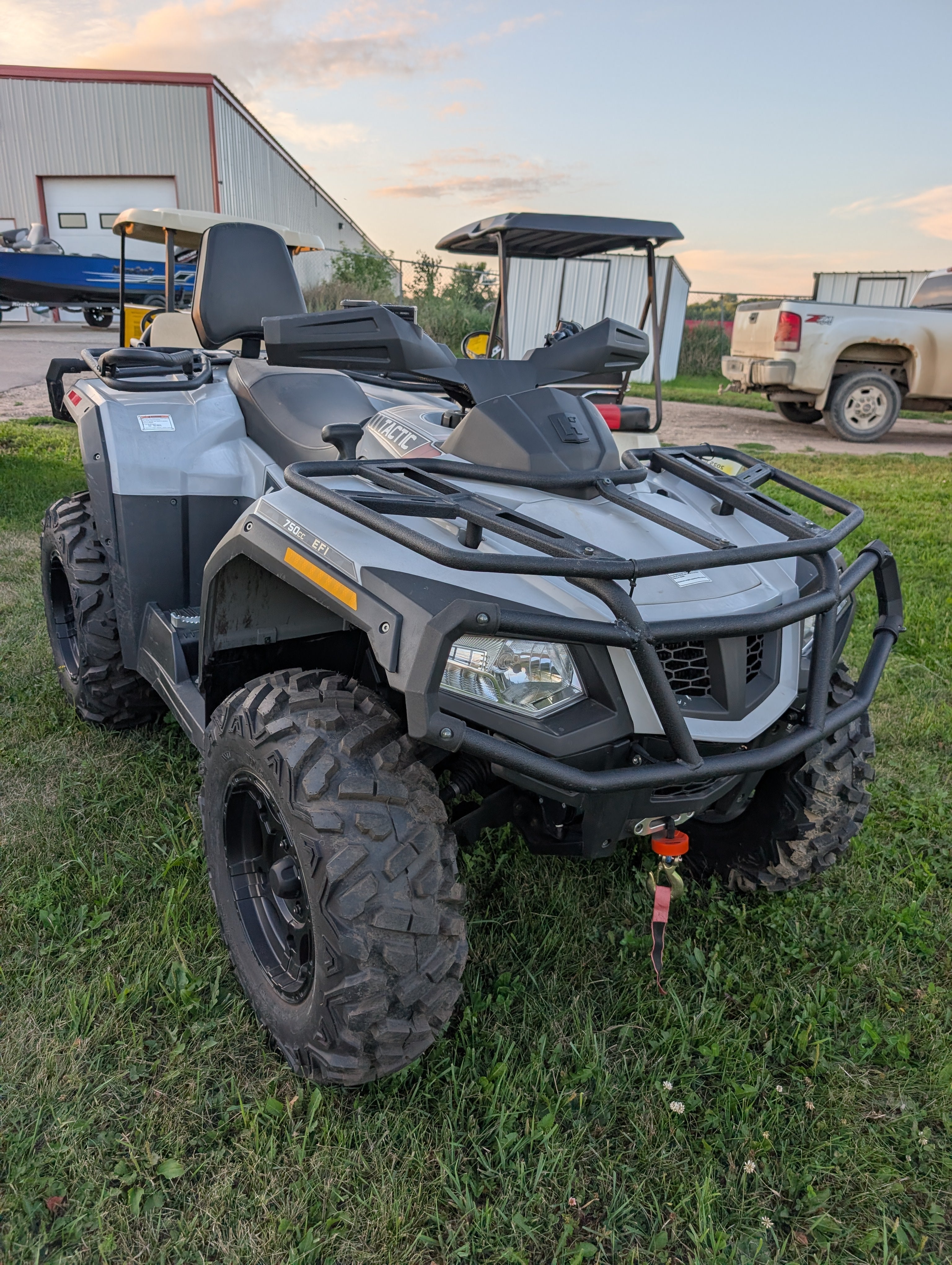 2025 Hisun Tactic 750 4x4 ATV – 750cc EFI, 2,500 lb Winch, 2-Up Passenger Seat – $6,900