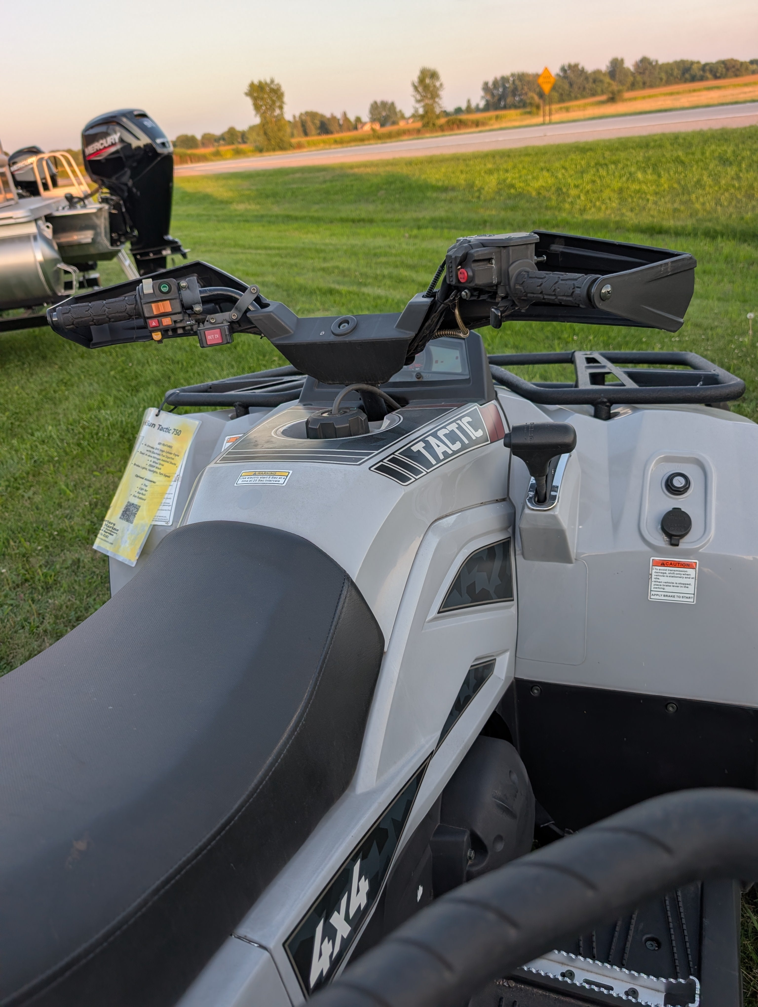 2025 Hisun Tactic 750 4x4 ATV – 750cc EFI, 2,500 lb Winch, 2-Up Passenger Seat – $6,900