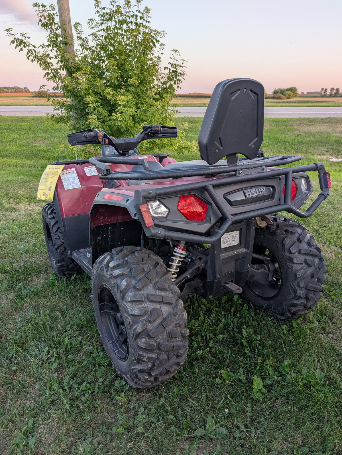 2025 Hisun Tactic 750 4x4 ATV – 750cc EFI, 2,500 lb Winch & Nitrogen Shocks