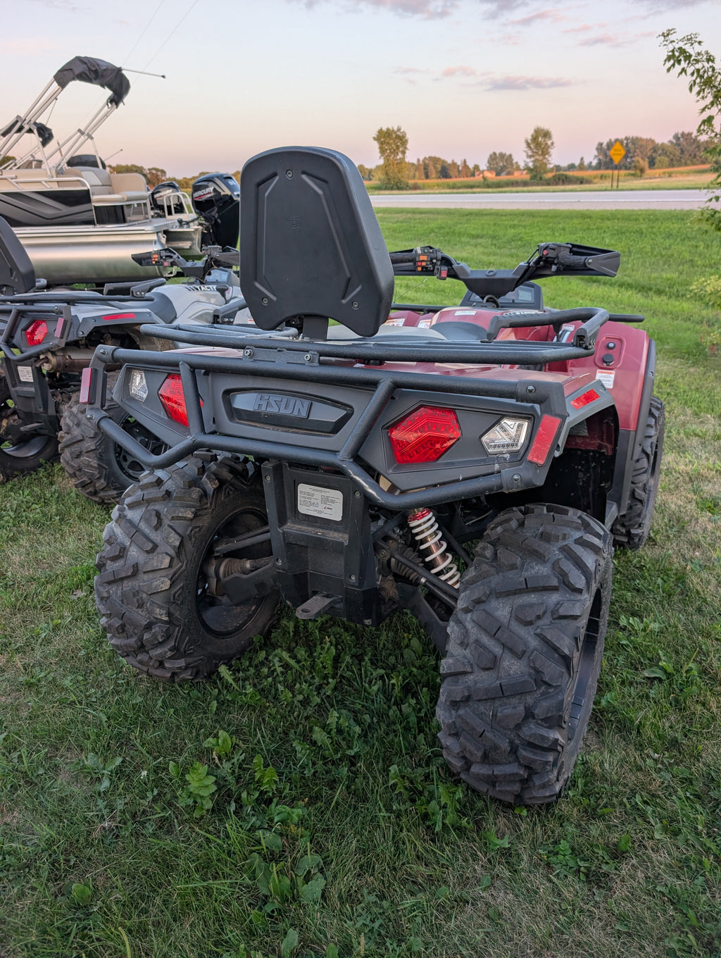 2025 Hisun Tactic 750 4x4 ATV – 750cc EFI, 2,500 lb Winch & Nitrogen Shocks