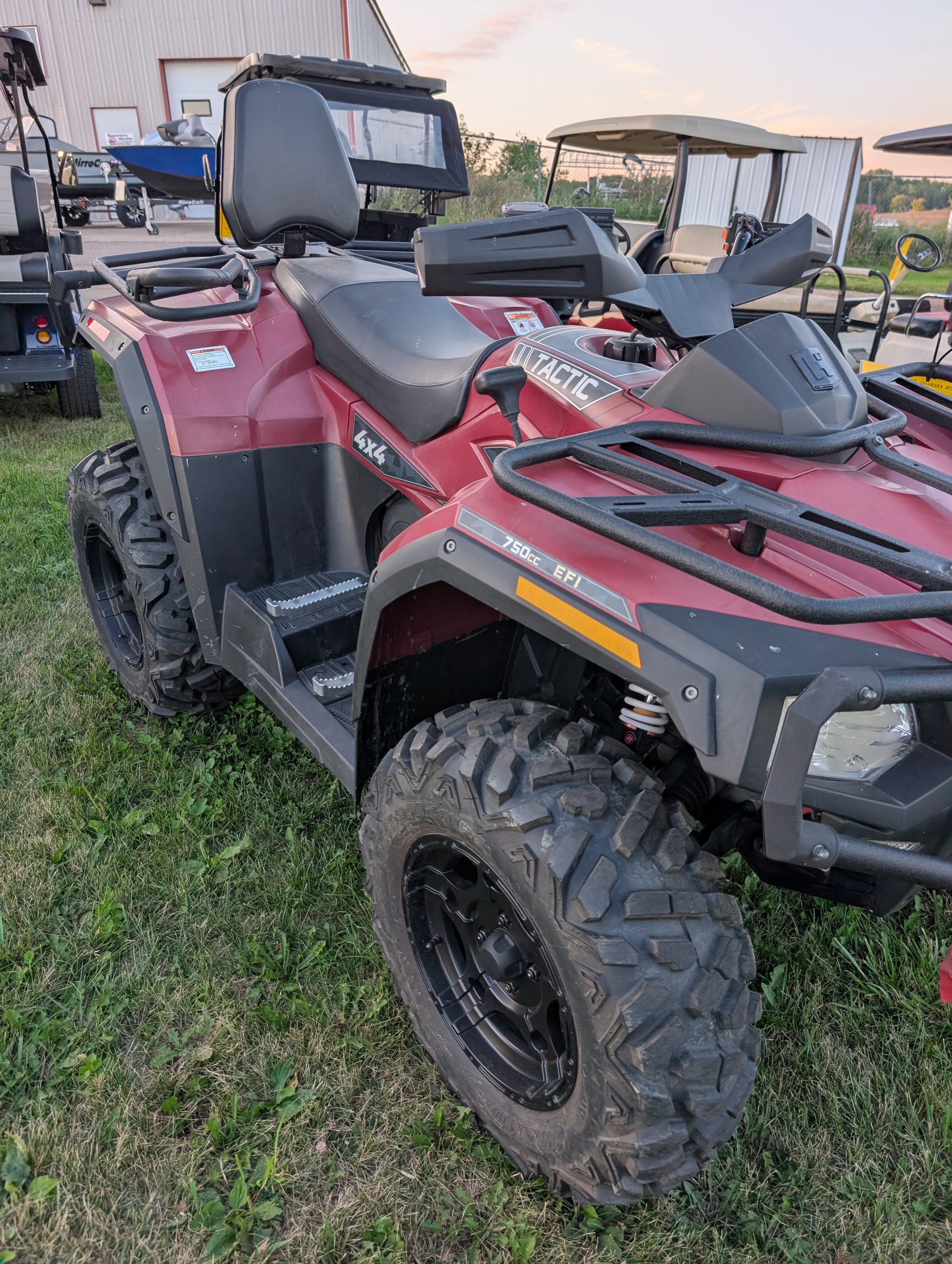 2025 Hisun Tactic 750 4x4 ATV – 750cc EFI, 2,500 lb Winch & Nitrogen Shocks