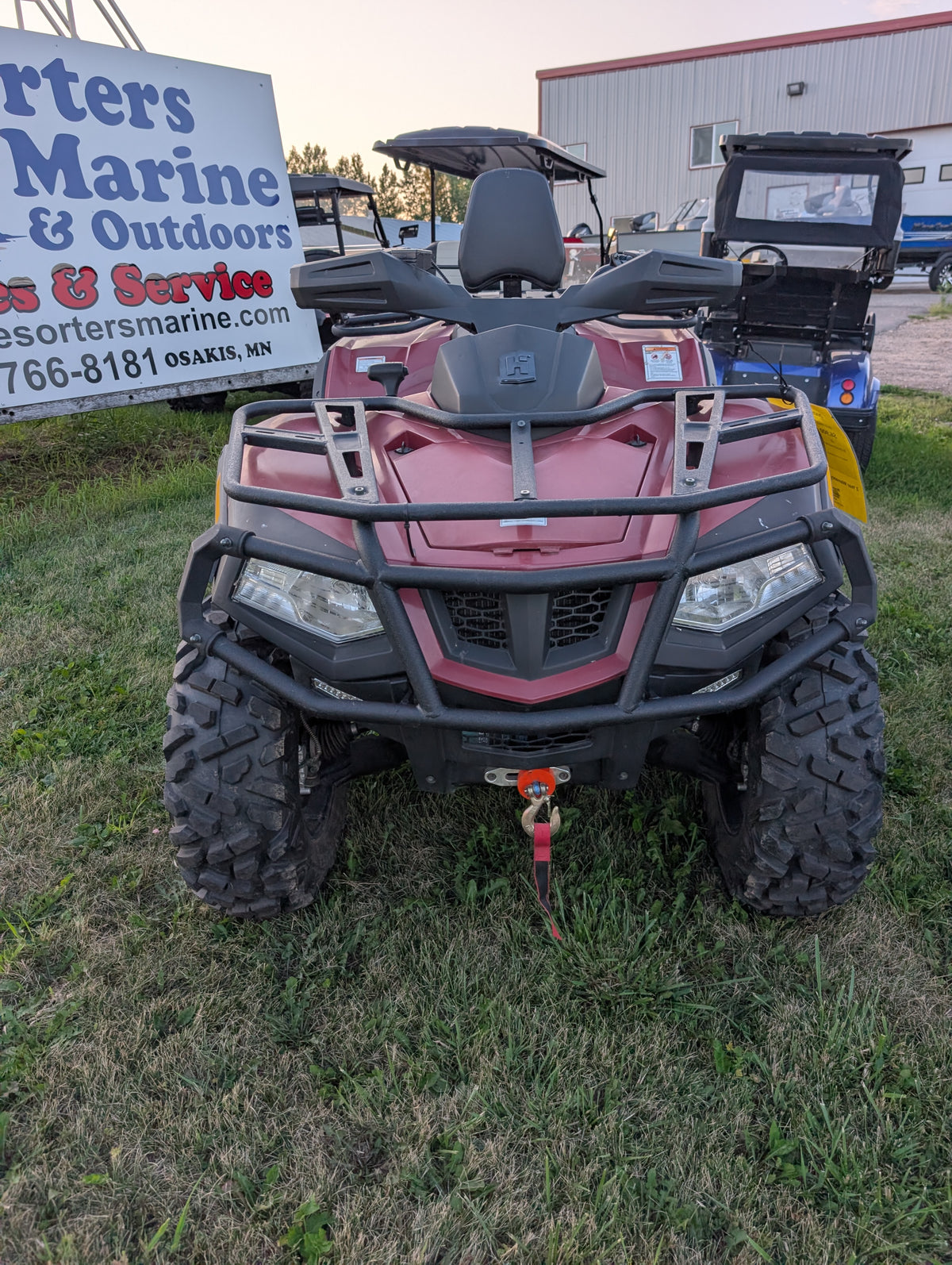 2025 Hisun Tactic 750 4x4 ATV – 750cc EFI, 2,500 lb Winch & Nitrogen Shocks