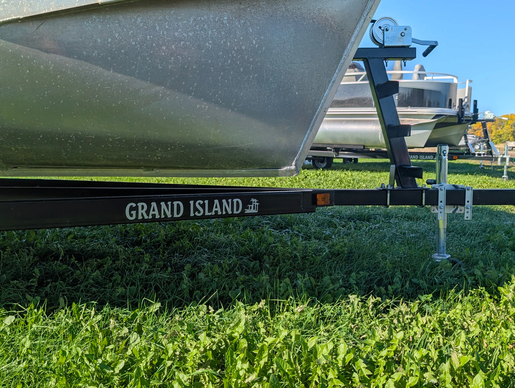 2022 Angler Quest 820 20' Fishing Pontoon – 90HP Honda 4-Stroke, Minn Kota Trolling Motor & Dual-Axle Trailer – $29,900