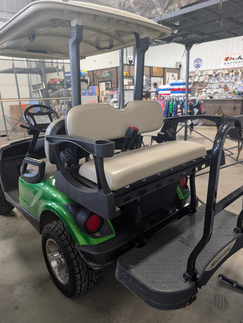 2013 Yamaha G29 Series 4-Stroke Gas Golf Cart, Street Legal with Lights and Seat Belts, $5,500