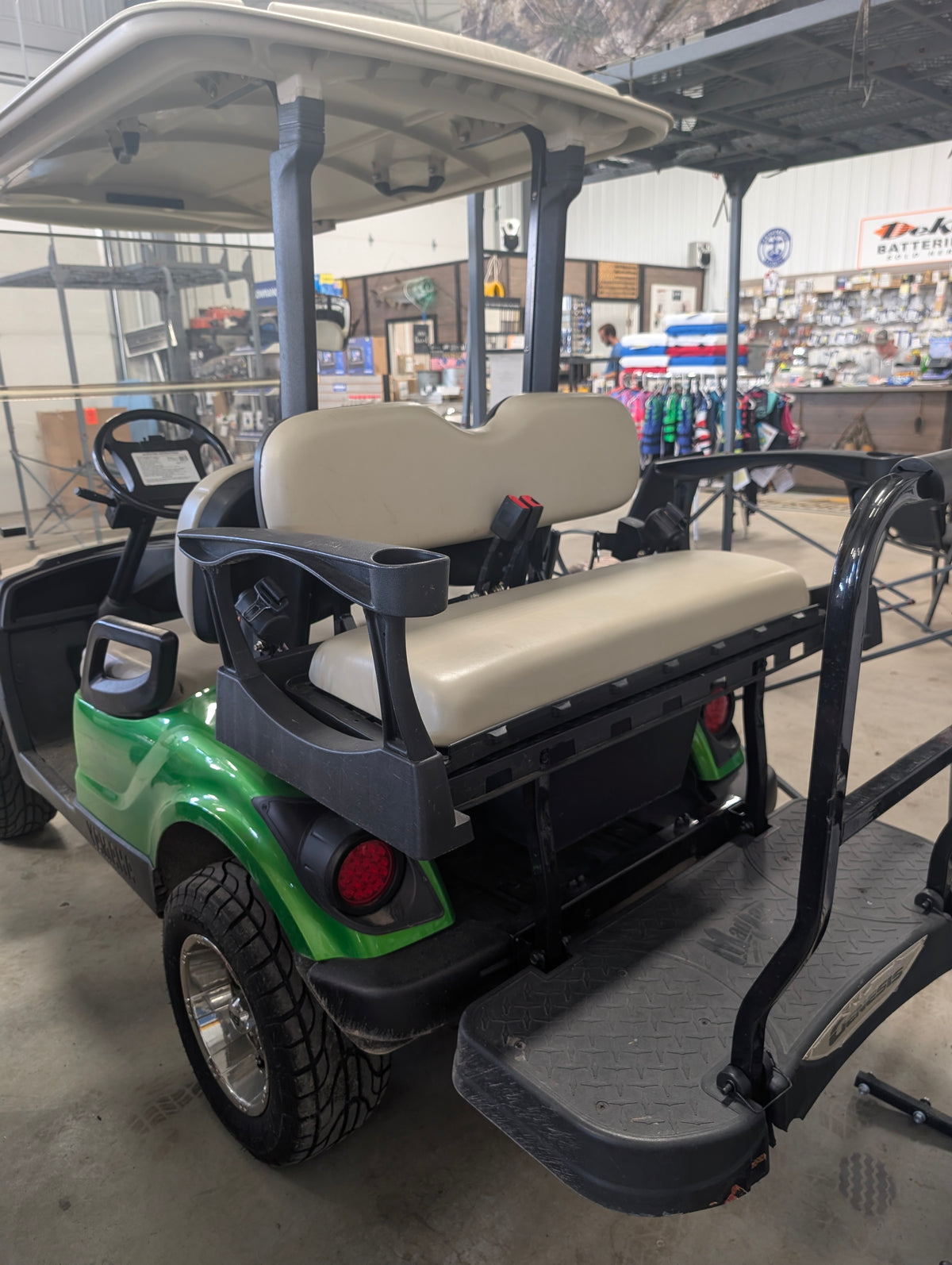 2013 Yamaha G29 Series 4-Stroke Gas Golf Cart, Street Legal with Lights and Seat Belts, $5,500