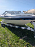 1999 Larson 206 SEi Runabout, 5.0L Volvo Penta I/O, ShoreLand'r Roller Trailer, $4,900