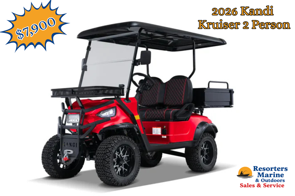Kandi Kruiser 2 Person Golf Cart - $7,900