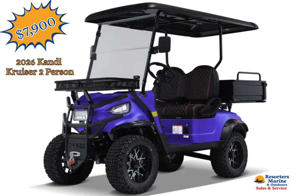 Kandi Kruiser 2 Person Golf Cart - $7,900