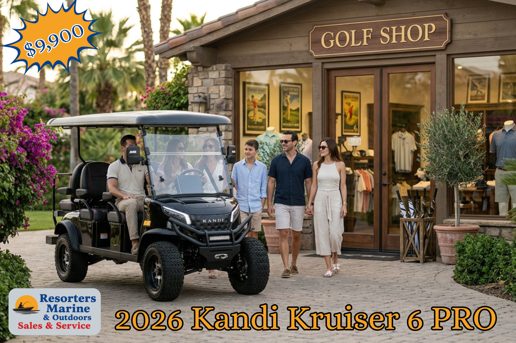 Kandi Kruiser 6 Pro Golf Cart - $9,900