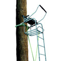 Ol' Man 22' Big Daddy Ladder Stand – Heavy-Duty Steel Tree Stand with Clamp Down Jaw & Truss System
