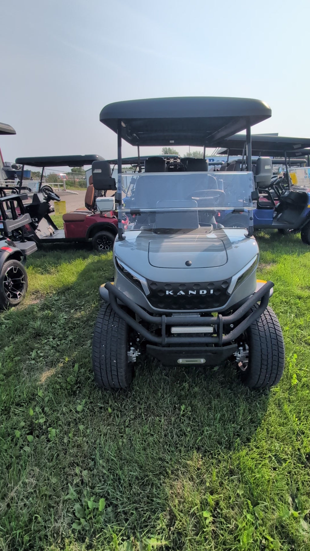 2026 Kandi Kruiser 4 PRO Electric Golf Cart – Battleship Grey – Tournament Featured Special ($500 OFF)
