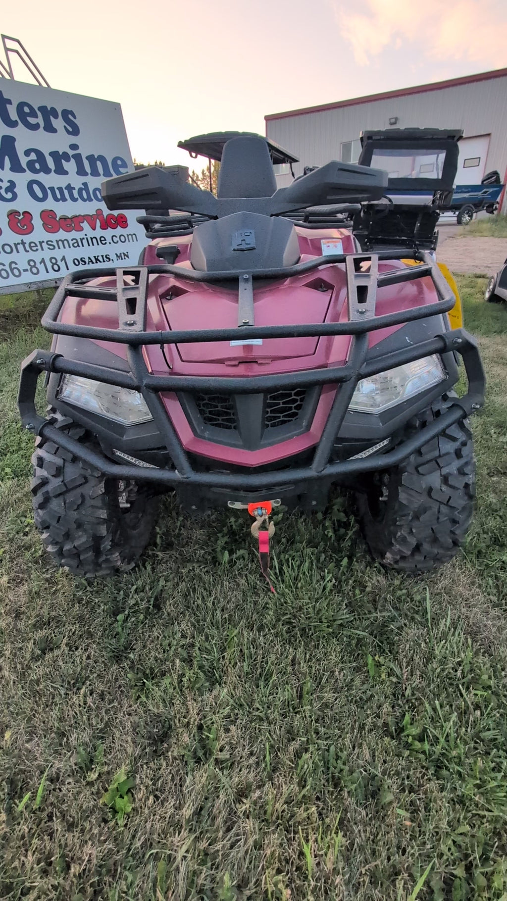 2025 Hisun Tactic 750 4x4 ATV – 750cc EFI, 2,500 lb Winch & Nitrogen Shocks